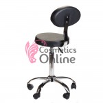 Scaun pentru salon cu spatar model BH 7289 negru